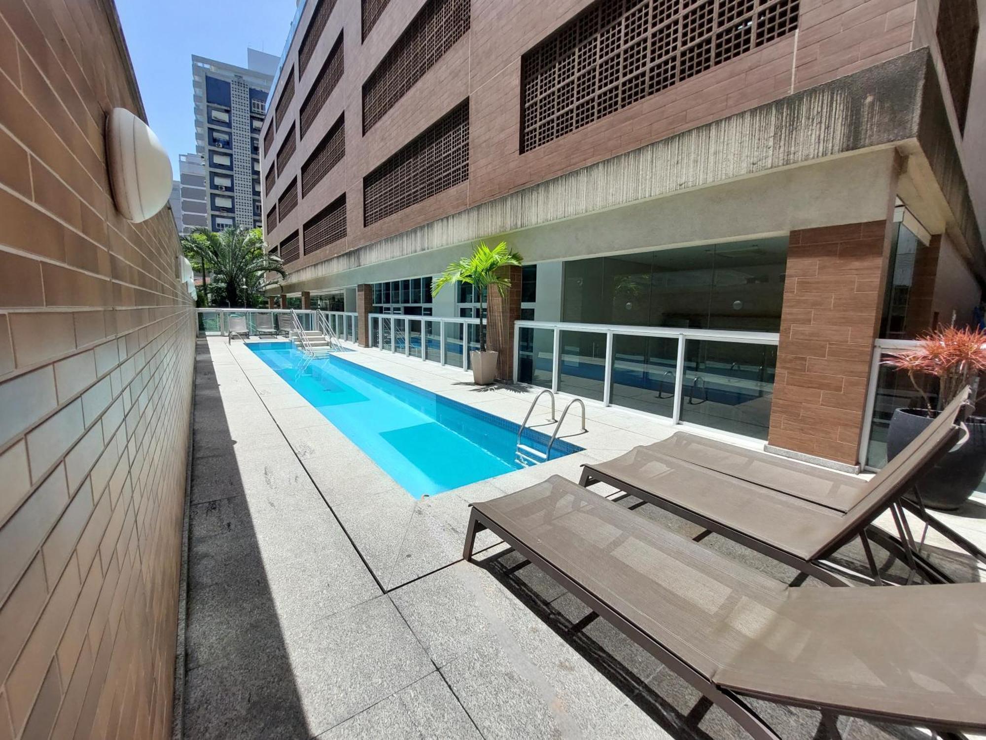 Book Santos Estanconfor 905 Charmoso Ap Executivo Quadra Praia Exterior foto