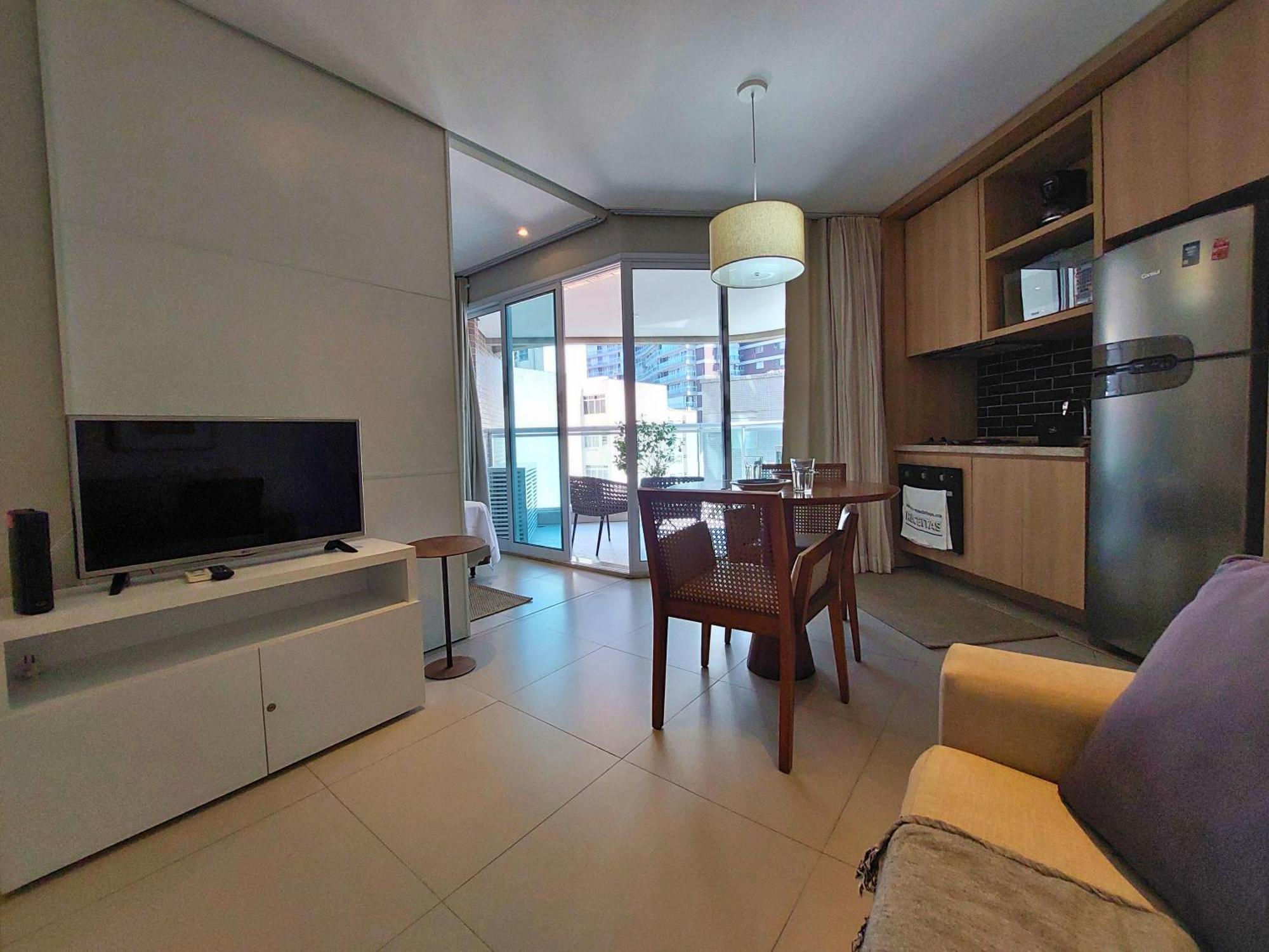 Book Santos Estanconfor 905 Charmoso Ap Executivo Quadra Praia Exterior foto