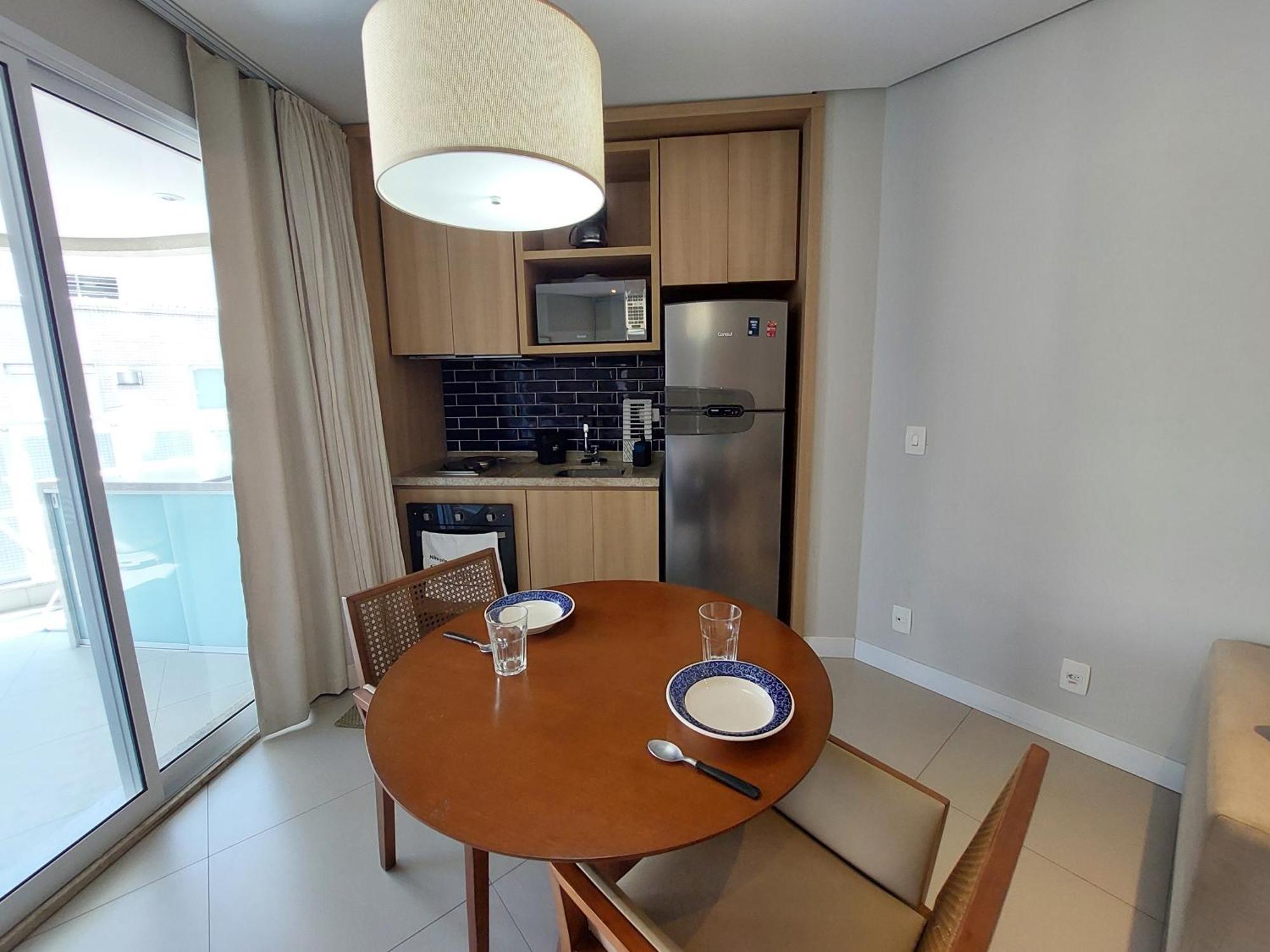 Book Santos Estanconfor 905 Charmoso Ap Executivo Quadra Praia Exterior foto